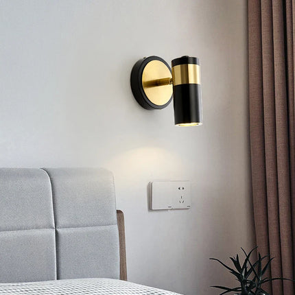 Applique murale vintage Fumi finition dorée pour chambre — LZ4X9P2