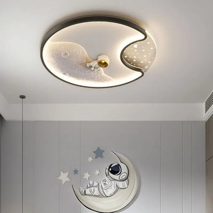 Plafonnier LED moderne astronaute pour chambre d'enfants — LZ4P7X