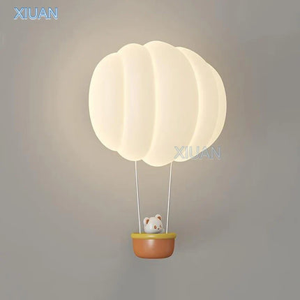 Applique murale décorative forme ballon montgolfière romantique — LZ4X9T1