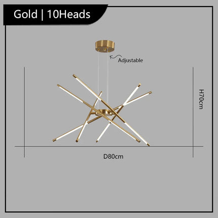 Lustre suspension LED design créatif décoratif Winfordo — LZ4X9Q