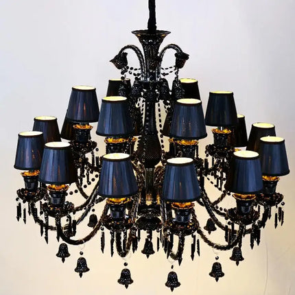 Lustre en cristal à 44 bras pour hôtel et centre commercial — LZ4X9P