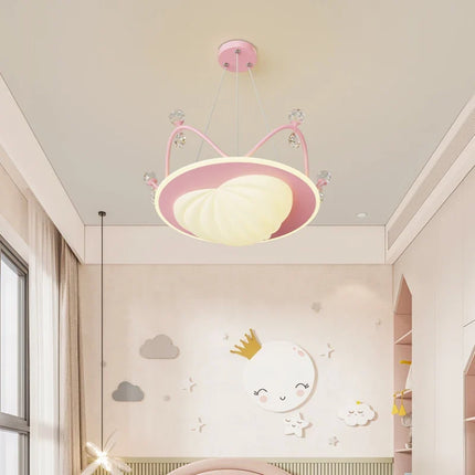 Lustre suspension nuage cristal décoratif pour chambre d'enfant — LZ4QX9
