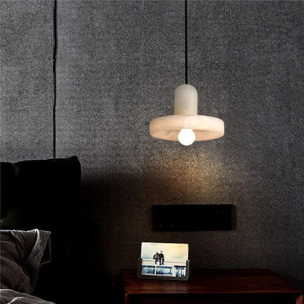 Suspension LED minimaliste en marbre — LZ4X9T1