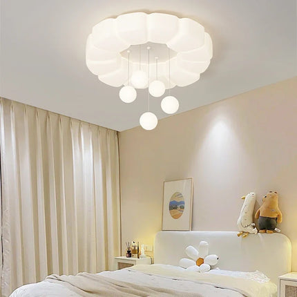 Lustre suspension LED créatif à bulles pour enfants maternelle — LZ4XJ9