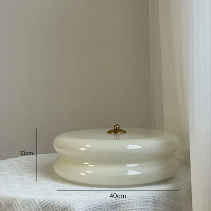 Plafonnier en verre au design moderne et élégant — LZ4X9T2