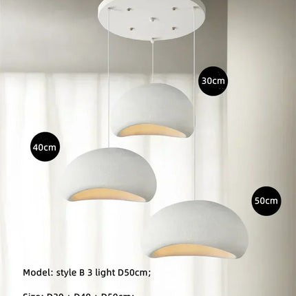 Suspension japonaise en résine pour salon et cuisine — LZ4X9P
