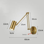 Gold A switch / warm light