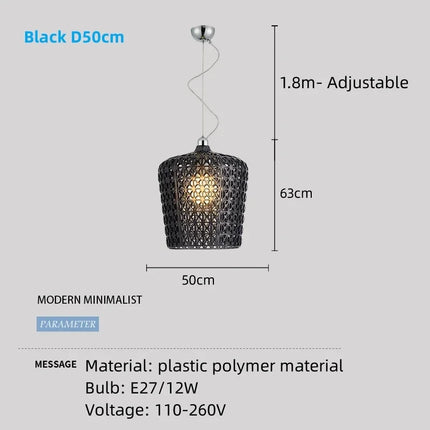 Lustre moderne en acrylique pour intérieur élégant — LZ4X9T
