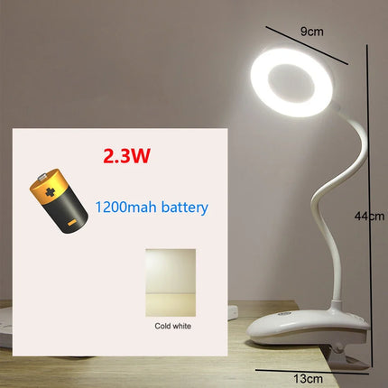 Lampe de bureau LED tactile avec port USB et protection oculaire — LZ4D7X9