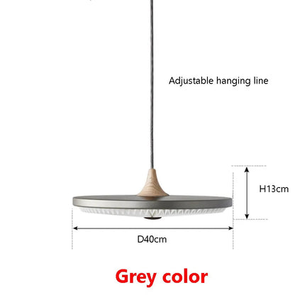 Suspension LED ronde moderne pour restaurant et bar — LZ7D9X