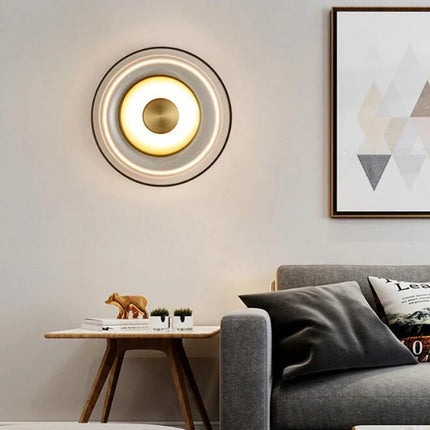 Applique murale LED moderne en verre pour salon et couloir — LZ4X9T2