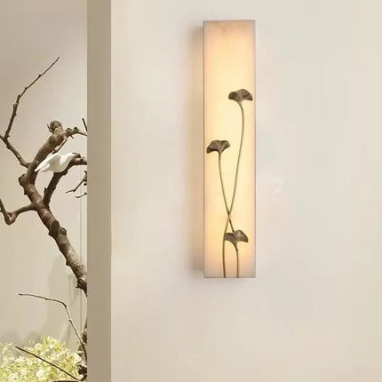 Applique murale vintage en marbre avec LED pour jardin et extérieur — LZ4X9Q2M