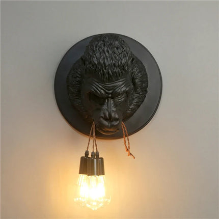 Applique murale vintage en résine style art déco lumineuse — LZ4X9T2