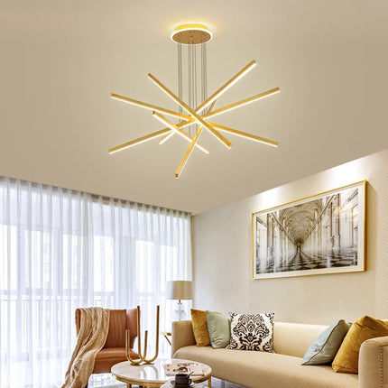 Plafonnier LED décoratif en aluminium — LZ4X9P2