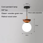 Pendentif cordon 2 / Ampoule 3 couleurs