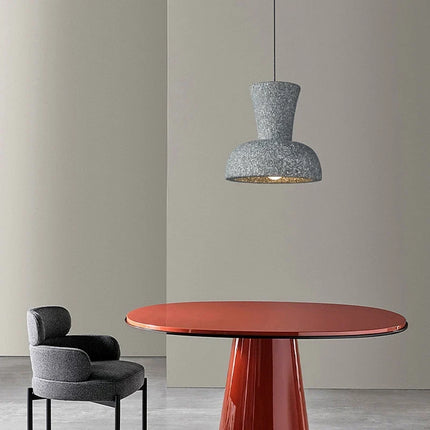 Lustre LED suspension nordique style wabi sabi pour bar et intérieur — LZ4X7Q
