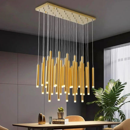 Lustre suspension moderne forme goutte d'eau pour intérieur 2024 — LZ4X9T