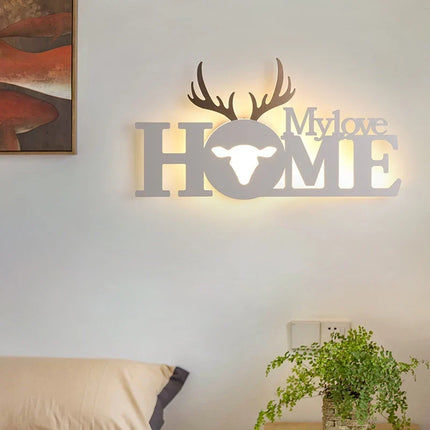 Applique murale LED lettre pour décoration intérieure enfants — LZ4X9Q2