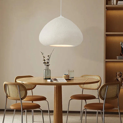 Suspension LED artisanale style nordique Wabi-Sabi — LZ7XQ2