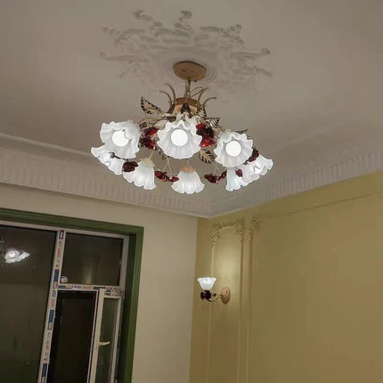 Lustre rétro créatif pour salon et restaurant vintage — LZ4X9T2