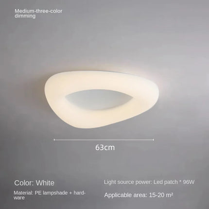 Plafonnier LED moderne en forme de nuages avec télécommande — LZ4X9P