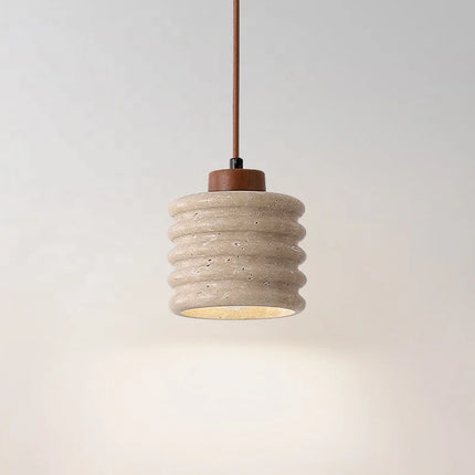 Suspension design en pierre style wabi-sabi pour intérieur — LZ7XQ2