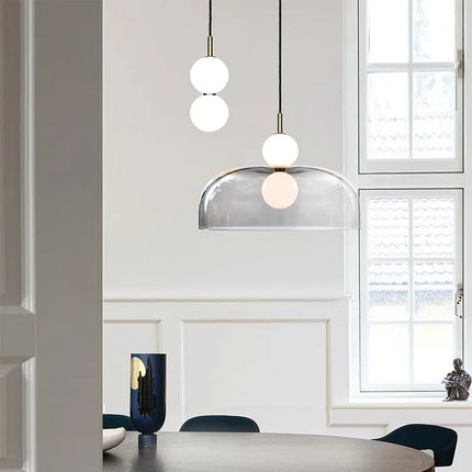 Suspension en verre au design nordique pour intérieur moderne — LZ4XJ9