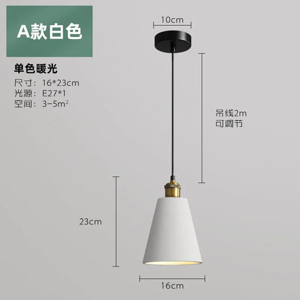 Suspension LED au design industriel contemporain — LZ4X9M