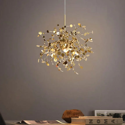 Suspension décorative en acier inoxydable au style nordique créatif — LZ4X9T1