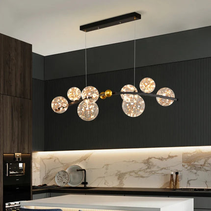 Suspension nordique en verre LED pour décoration intérieure — LZ4X9B