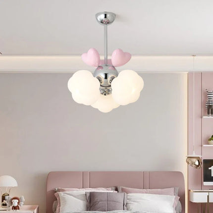 Lustre moderne chaleureux pour chambre enfant style princesse — LZ4X9P2Q