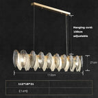 112 cm de long / Cadre doré / Gradable