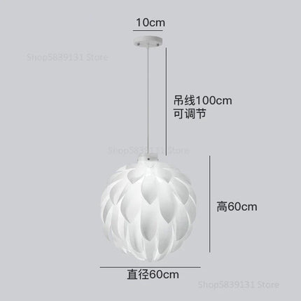 Suspension créative en acrylique style nordique moderne — LZ4X9B
