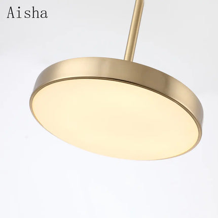 Suspension circulaire en fer au design nordique pour intérieur — LZ4X9P