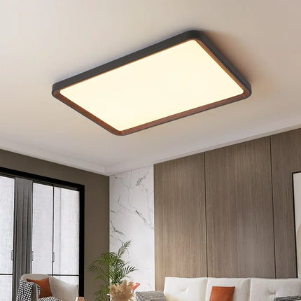 Plafonnier moderne en noyer pour chambre principale — LZ4X9T2