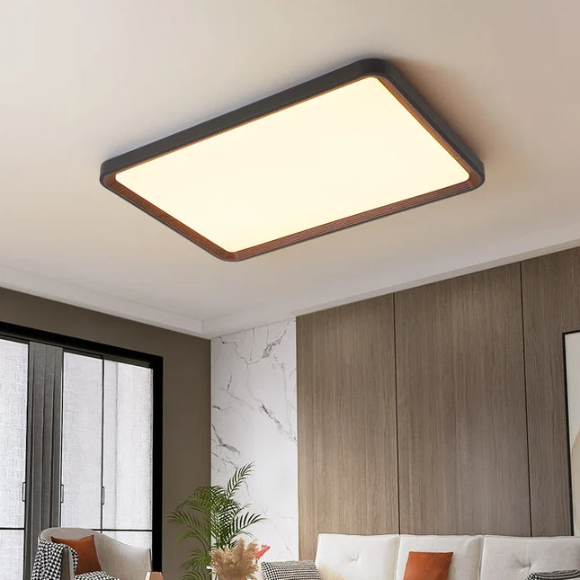 Plafonnier moderne en noyer pour chambre principale — LZ4X9T2