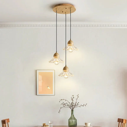 Suspension LED en verre au design nordique décoratif — LZ4P9XQ