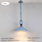 Dia47cm bleu / Lumière chaude