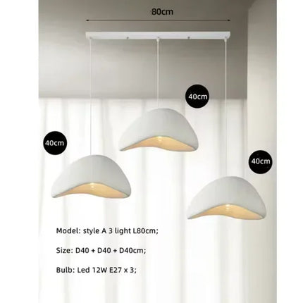 Suspension japonaise en résine pour salon et cuisine — LZ4X9P
