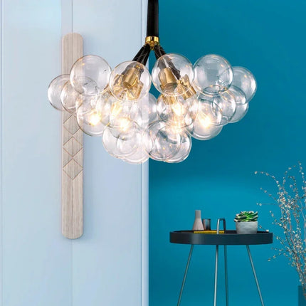 Lustre en verre à bulles pour décoration intérieure — LZ4X9P2