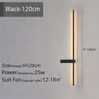 Droit Noir 120cm / Trois couleurs