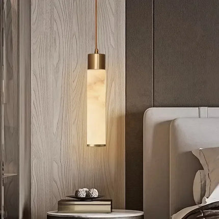 Lustre nordique moderne en marbre pour décoration intérieure — LZ4X9P