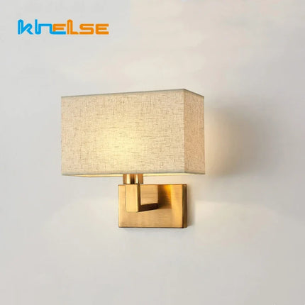 Applique murale carrée moderne en tissu style américain décoratif — LZ4X9P2