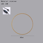 60cm-Or / Lumière blanche