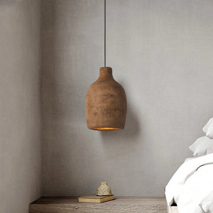 Suspension LED au design rétro nordique Wabi Sabi pour décoration — LZ4P9XQ