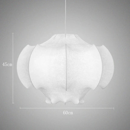 Suspension en soie au design wabi-sabi pour intérieur élégant — LZ4X9M