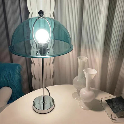 Lampadaire LED nordique en acrylique avec abat-jour coloré rétro — LZ4X9P2