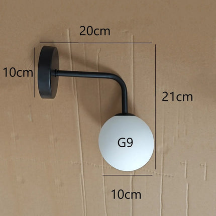 Applique murale LED au style nordique moderne et luxueux — LZ4X9P