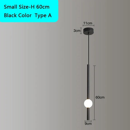 Suspension LED créative pour éclairage intérieur moderne — LZ4X9P