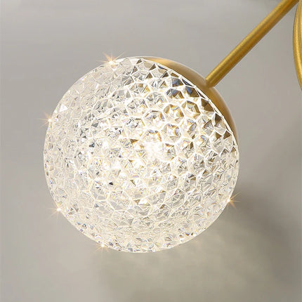 plafonnier led acrylique éclairage luxe intérieur gradation continue